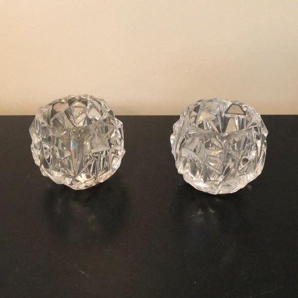 Tiffany & Co. Other - Tiffany & Co rock cut votive candleholders